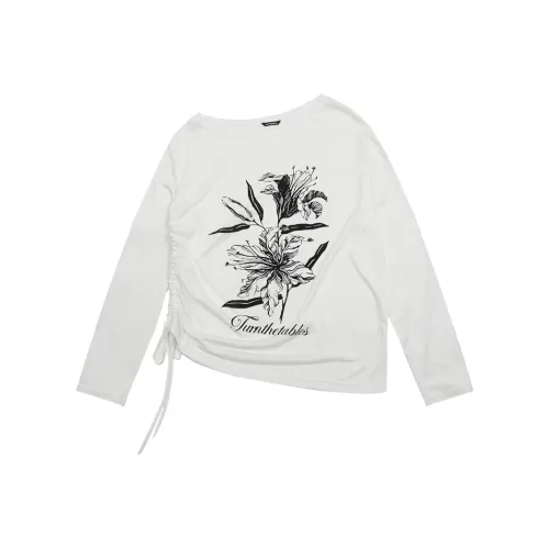 TURNTHETABLES T Shirt Women's White