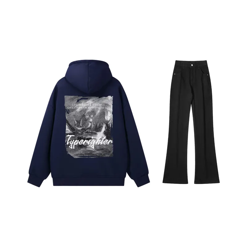 TYPERIGHTER Sweatshirt Set Unisex-5