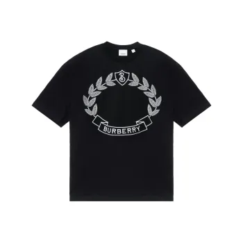 Burberry Oak Leaf Logo-print T-shirt