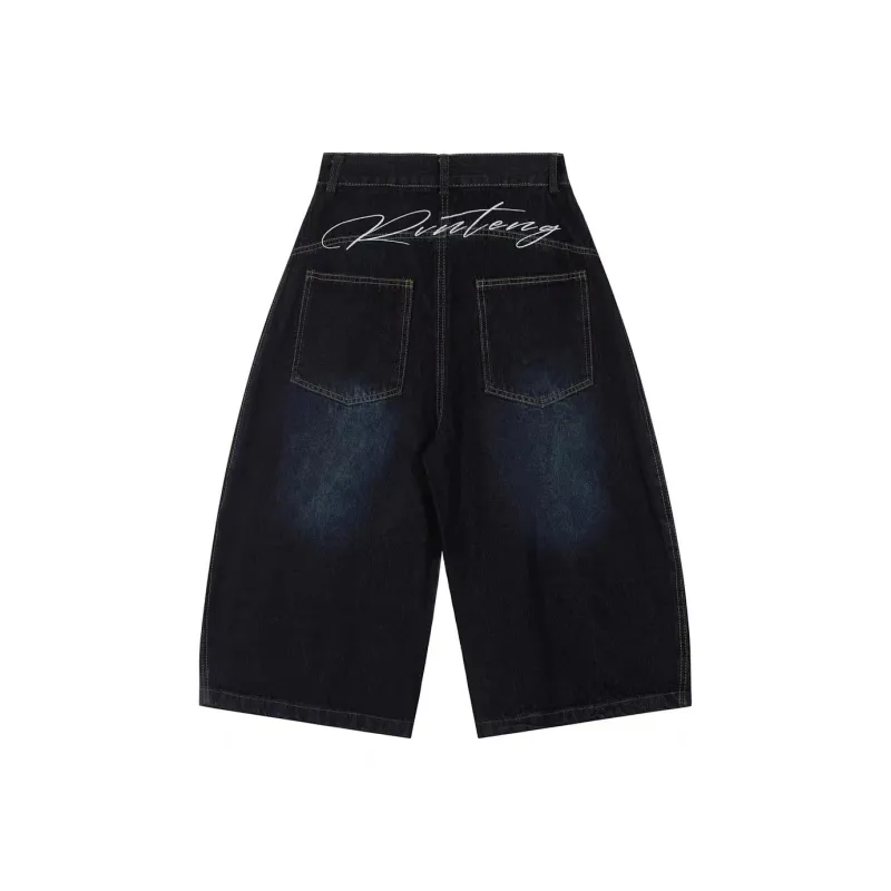 TIMD Denim Shorts Unisex Vintage Blue-1