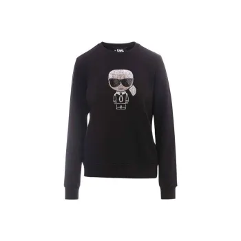 KARL LAGERFELD / Karl Lagerfeld Jeans K/Ikonik Embellished Crewneck Sweatshirt