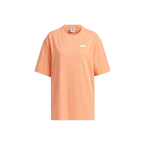 Adidas Originals ADVENTURE Drop Shoulder Sleeve T sapca Women's Light Khaki Brown