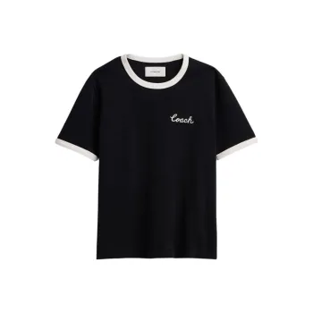 COACH SS24 T Shirt Women's Black