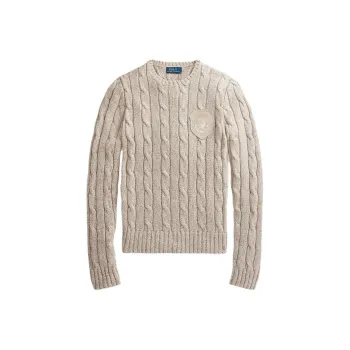 Polo Ralph Lauren Sweaters Women's Light Gray Brown