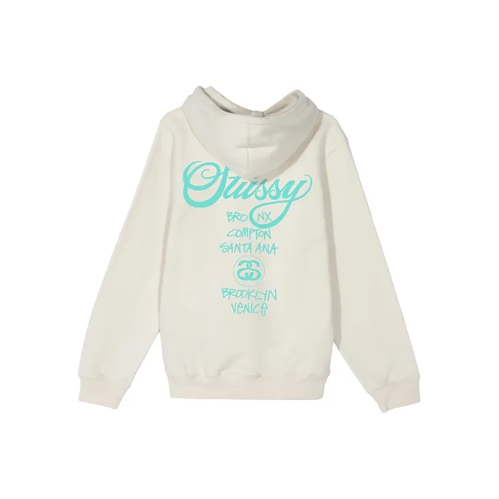 Stussy World Tour Hood 'Black/Blue'-8
