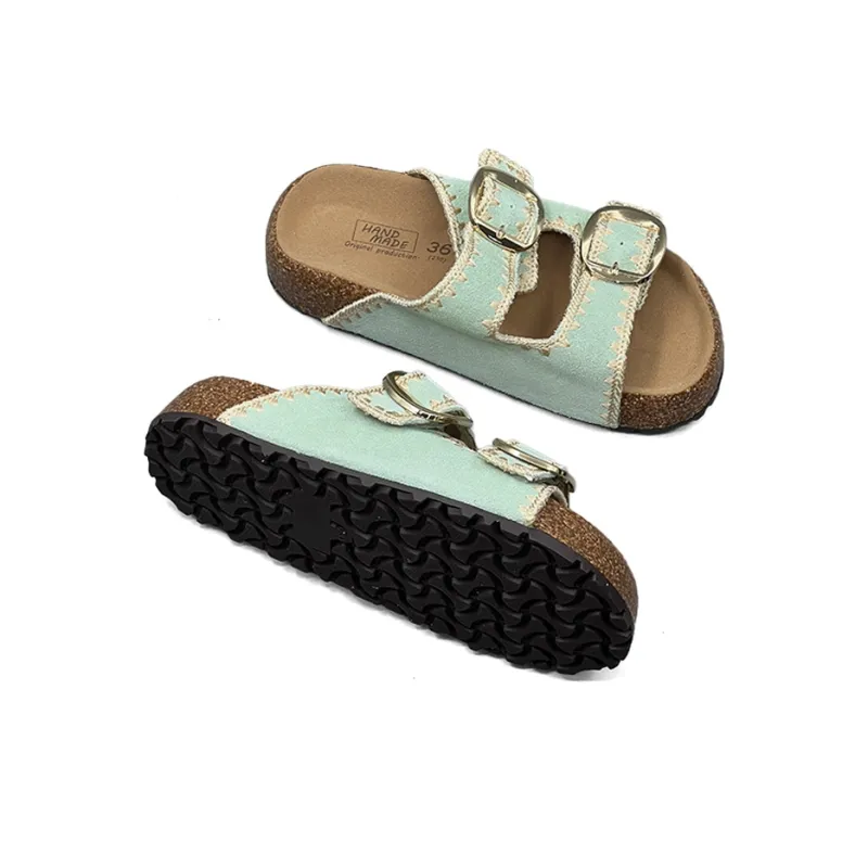 DOLIN COLLECTION Slide Slippers Platform Outerwear Women's-13