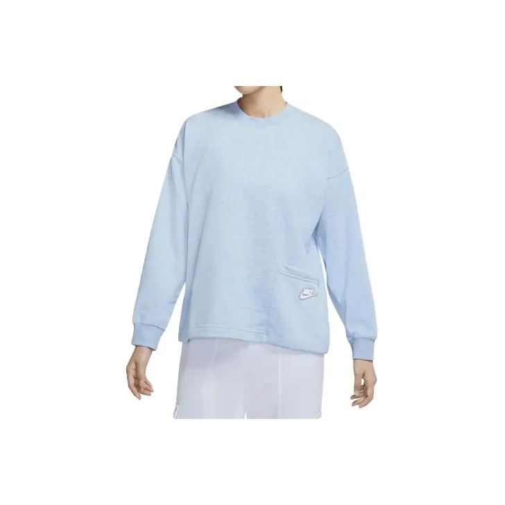Nike Sweatshirts Women's Light Armory Blue-0