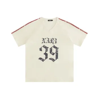 YUZHAOLIN Luxury Streetwear Half Sleeve Top Trendy Unisex