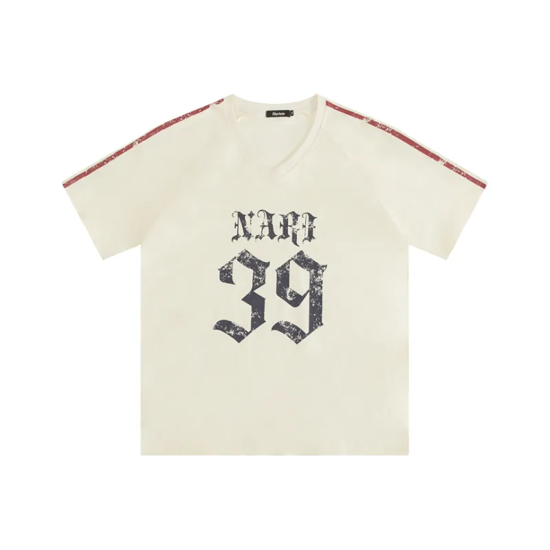 YUZHAOLIN Luxury Streetwear Half Sleeve Top Trendy Unisex-2