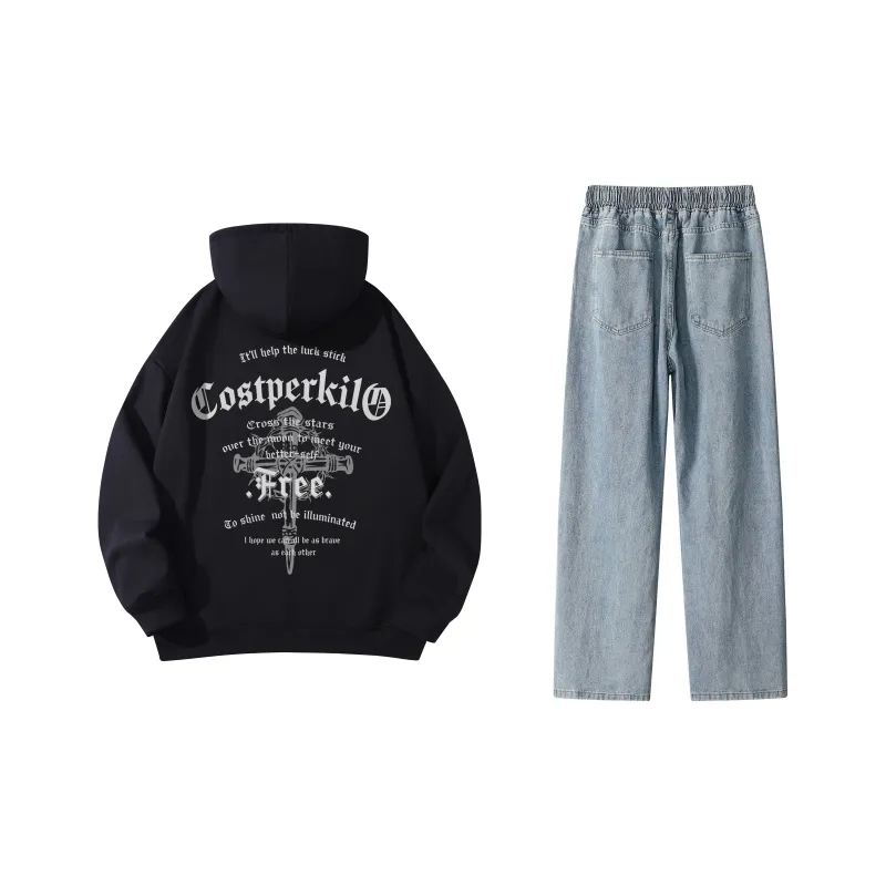 Cost Per Kilo Sweatshirt Set Unisex-19