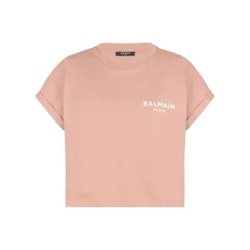 BALMAIN T Shirts Women's Light Pink