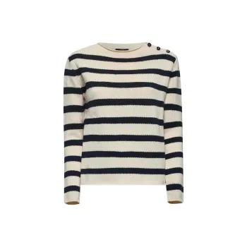 WEEKEND MaxMara Vibo Striped Crewneck Jumper