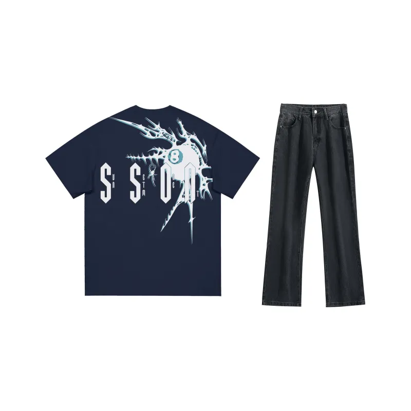 SUNSETMONENT Casual Sportswear Unisex-5