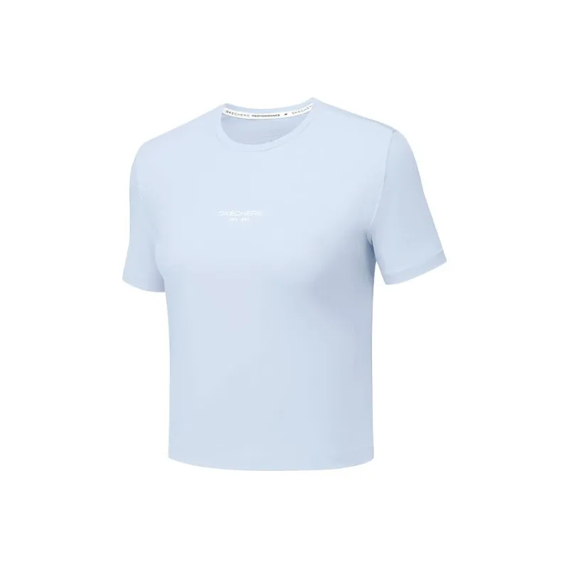 Skechers GODRI SS25 Regular T Shirt Women's Xenon Blue/0356-0