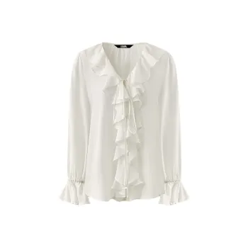 KARL LAGERFELD SS24 Shirt Women's White