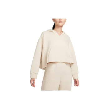 Nike Yoga Luxe Sweatshirt Women's Sand Pile White/Multicolor