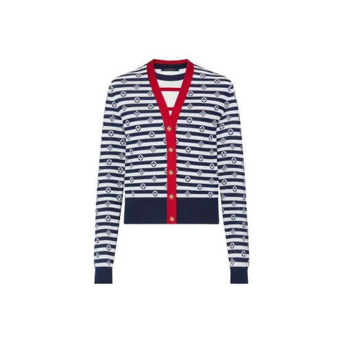 LOUIS VUITTON SS21 Slim Fit Knitwear Women's Blue