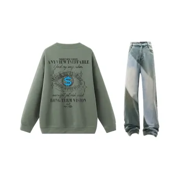 Anyveiw Sweatshirt Sets Unisex