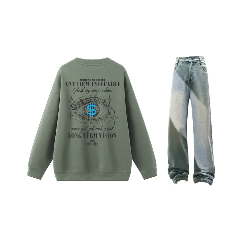 Anyveiw Sweatshirt Sets Unisex-0