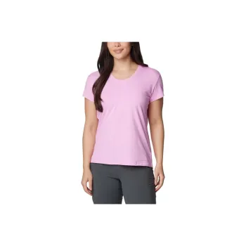 Columbia TrekSun Trek Regular T-Shirt Women's Purple Pink