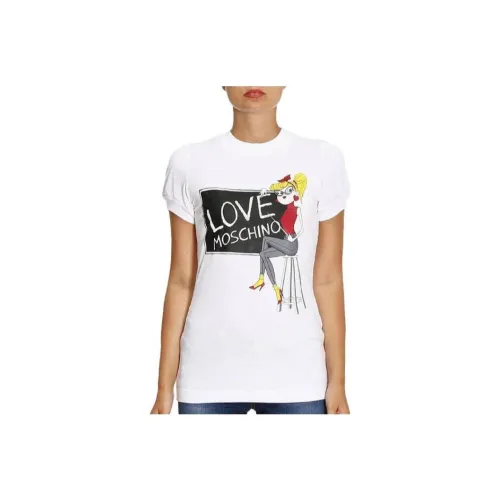 MOSCHINO T Shirts Women's White
