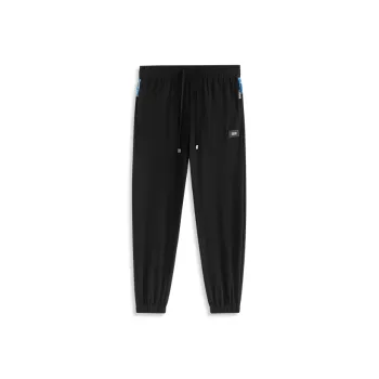 COOGI Casual Pants Unisex Blue Black Gourd Pattern
