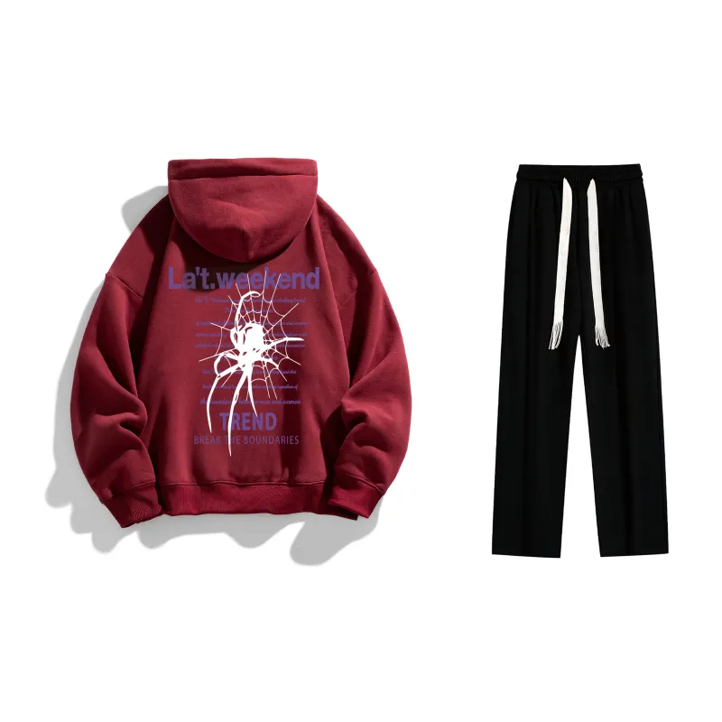 LA'T.WEEKEND Sweatshirt Set Unisex-6