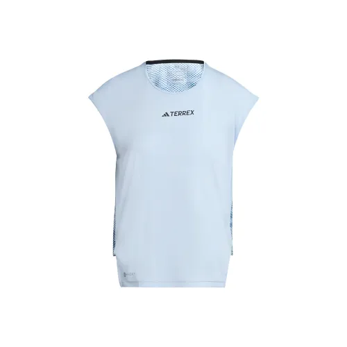 Adidas Terrex Agravic Pro T Shirt Women's Light Pink Blue