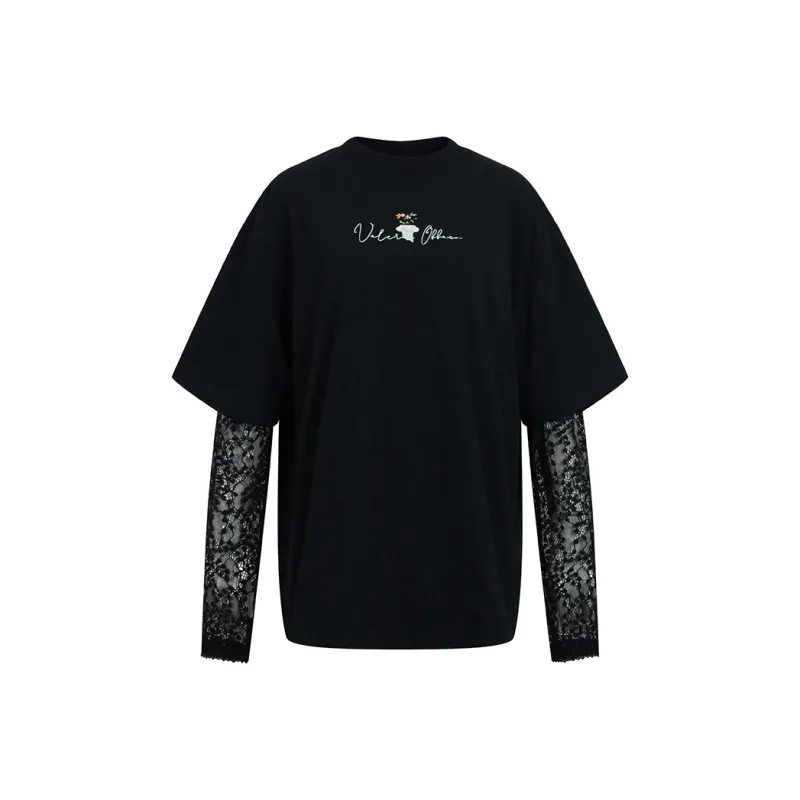 Valeria Obbaco T Shirts Women's Black-0