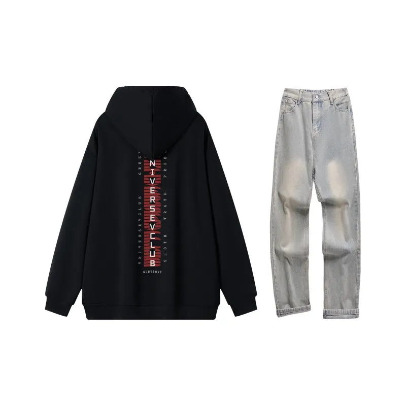 VniVerseVClub Sweatshirt Set Unisex-10