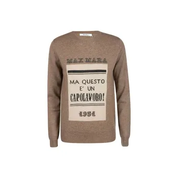 MaxMara Fitted Sweater Women's Brown