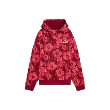 PUMA ESS+graphic Class Act Sweatshirt Women's Deep Red