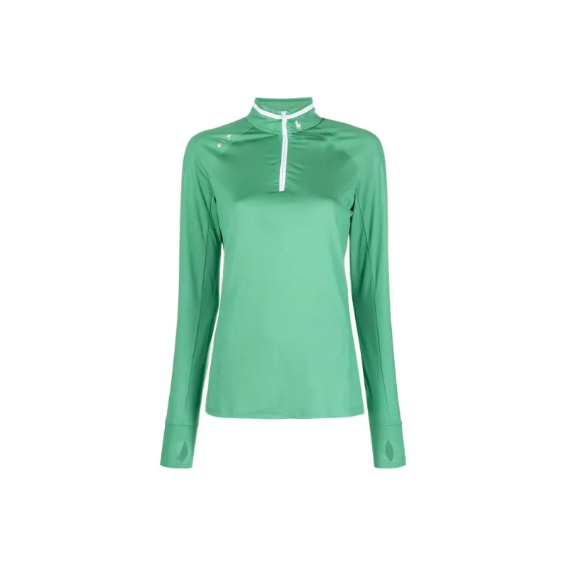Polo Ralph Lauren Raglan Sleeve T Shirt Women's Green-0