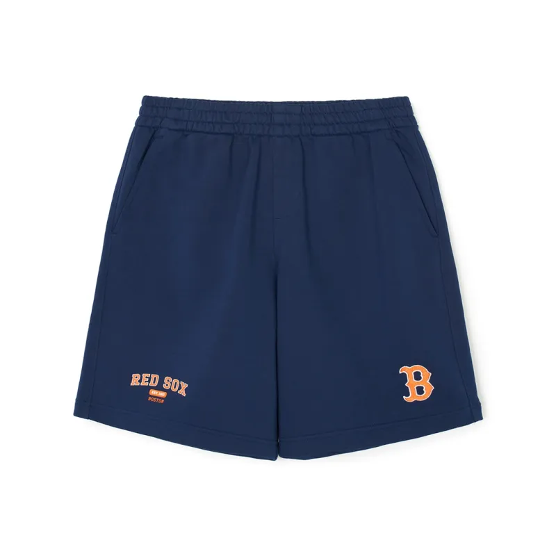 MLB Varsity Series Boston Red Sox Casual Shorts Unisex Navy Blue-0