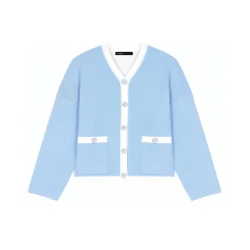 Maje Sweater Women's Light Blue