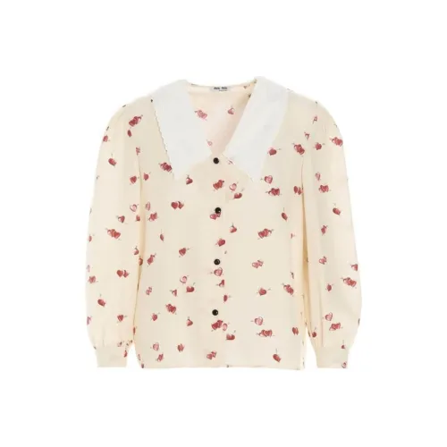 MIU MIU SS21 Shirt Women's Beige