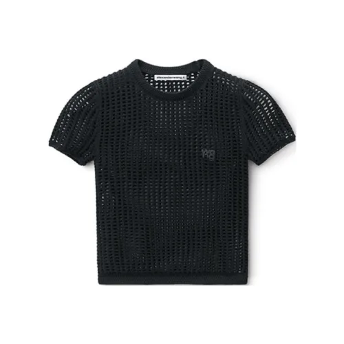 Alexander Wang Open knit Cropped Top
