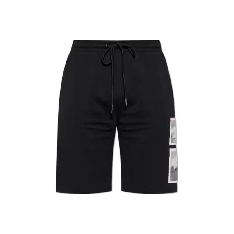Iceberg Drawstring Sweat Shorts-0
