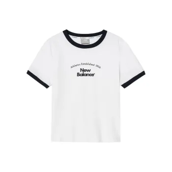New Balance 1906SLIM FIT T Shirt Women's 10 White