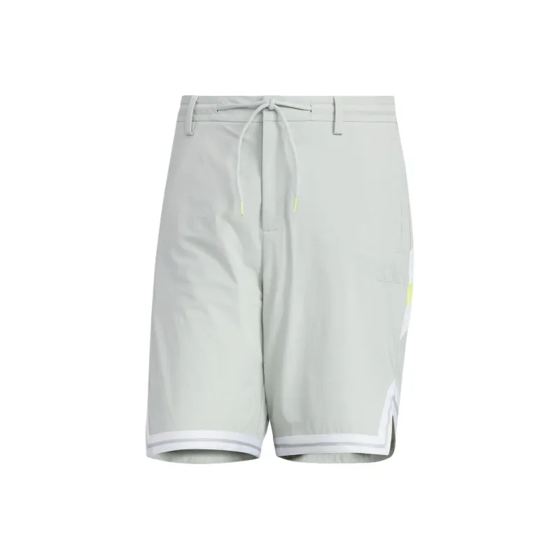 Adidas LIGHTWEIGHT STRETCH SHORTS 9-INCH Casual Shorts Men's Miracle Silver Gray-0