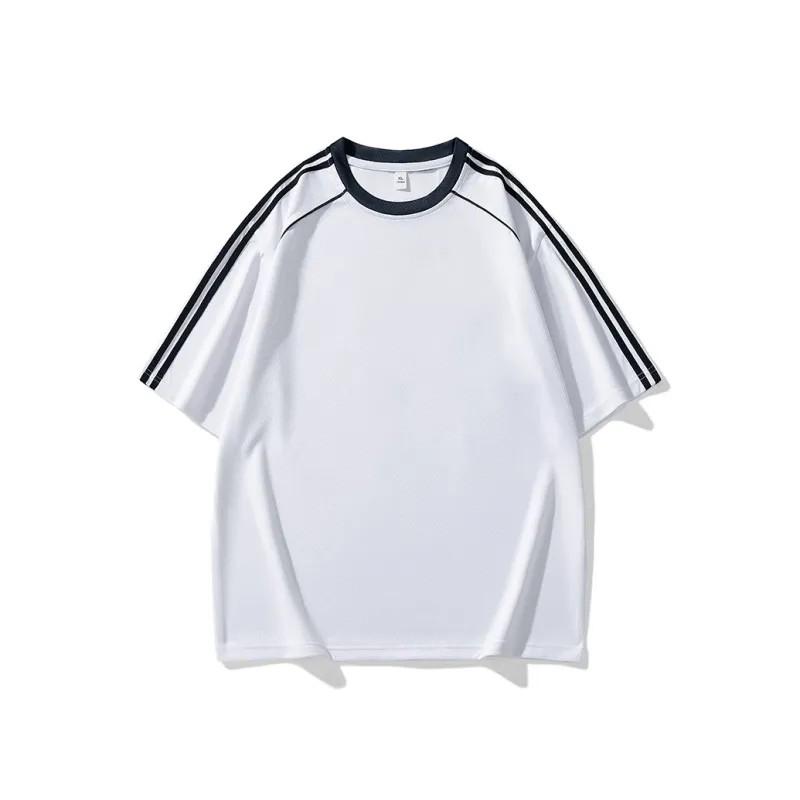 Caramella Drop Shoulder Sleeve T Shirt Unisex Black-2