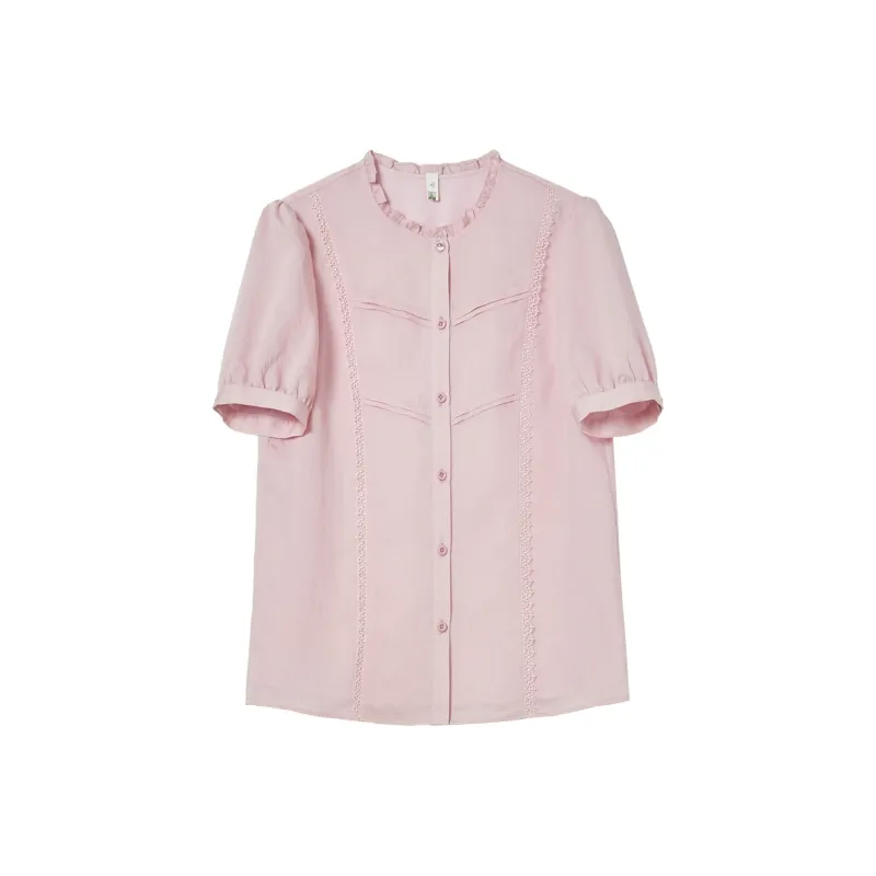 Mambe Shirt Women's Cherry Blossom Pink-0