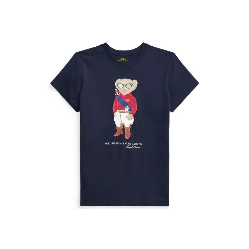 Polo Ralph Lauren T Shirt Women's Hunter Navy Blue-0