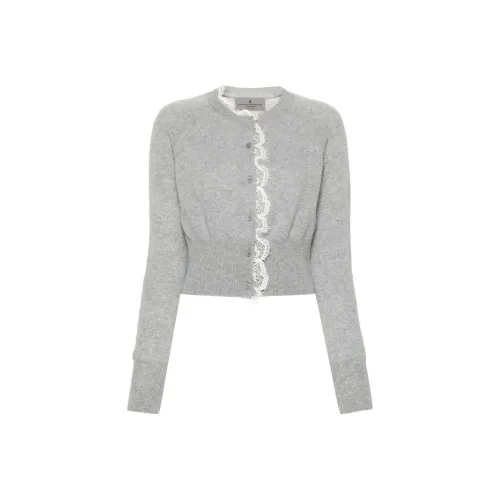 ERMANNO SCERVINO Lace Front Cardigan