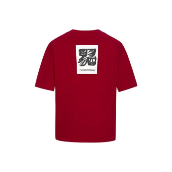 EMPORIO ARMANI EMPORIO ARMANI×JY Limited Edition T Shirts Women's Red