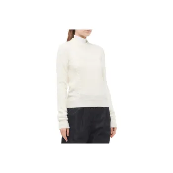 CHANEL 24N Neige Skiing Collection Sweater Women's White