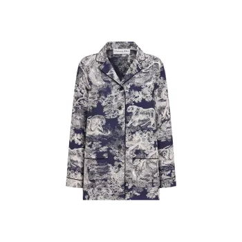 DIOR Quarterly New Products Shirts Women's Blue