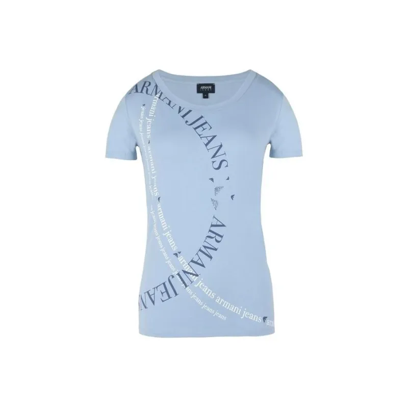 ARMANI JEANS T Shirts Women's Blue-0