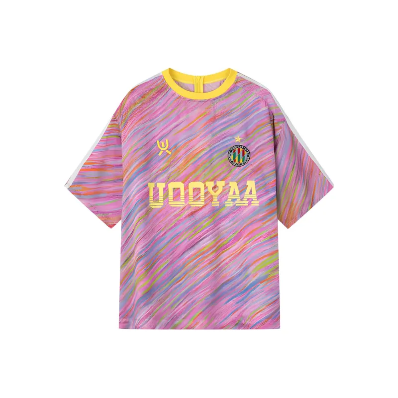 UOOYAA FOOTBALL Series T Shirts Women's Purple-0