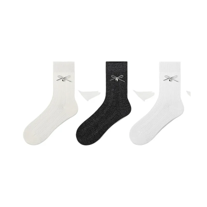 H YXIANG Mid Calf Socks Women's Combo Set-6